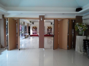 variasi penggunaan pintu lipat